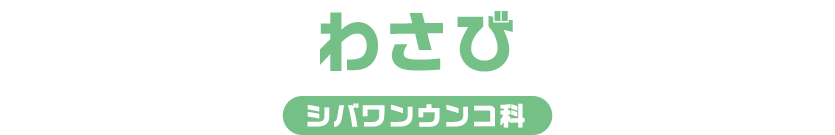 わさび / シバワンウンコ科